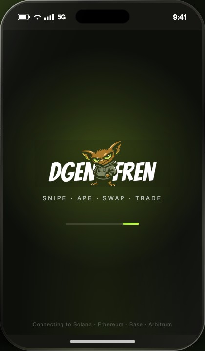 DgenFren App: עיצוב UI/UX